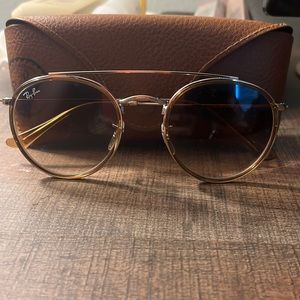Ray-Ban Round Double Bridge Sunglasses